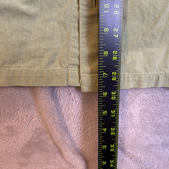 Columbia Mens Shirt XL Green Short-Sleeve Button-Up Cotton Blend Casual Outdoor - Picture 3 of 10